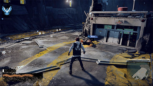 When you destroy Augustines cover, make some more attacks to hurt her directly - 15: Quid pro Quo - exploration of the prison - Walkthrough - inFamous: Second Son - Game Guide and Walkthrough