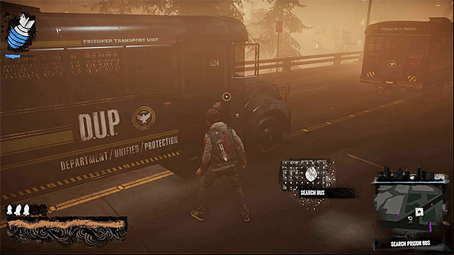 One of prison buses. - 9: The Fan - Walkthrough - inFamous: Second Son - Game Guide and Walkthrough