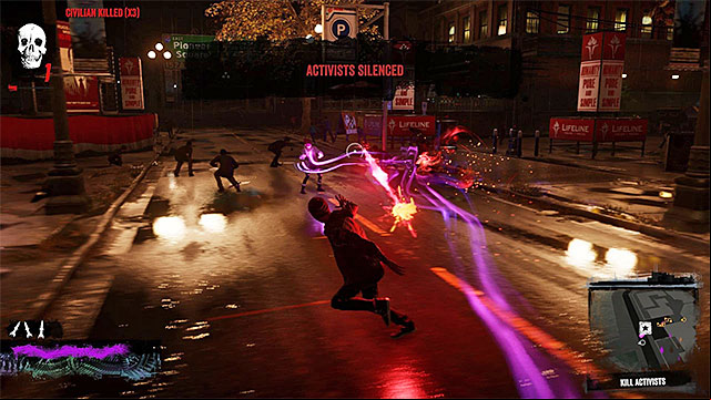 The first group of protesters - 7b: Fight Intolerants - Walkthrough - inFamous: Second Son - Game Guide and Walkthrough