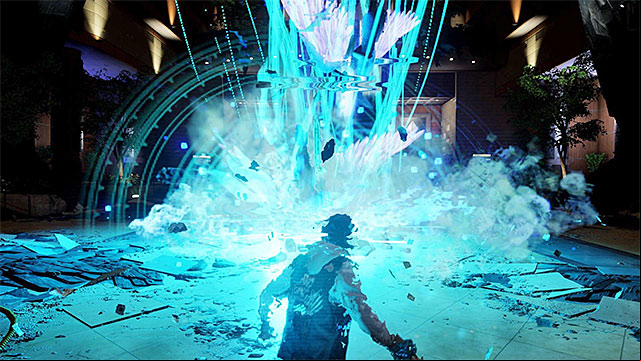 After you launch the special attack, the first phase of the fight will end. - 17a: Expose Augustine - defeating Augustine - Walkthrough - inFamous: Second Son - Game Guide and Walkthrough