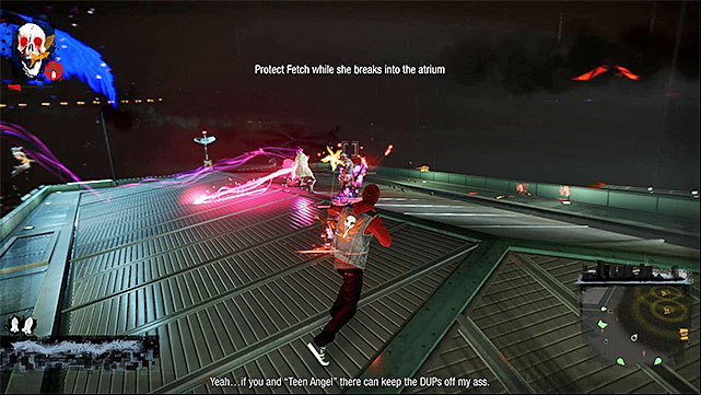 Clear the rooftop and only then jump off the antenna - 17b: Kill Augustine - the climb to the top of the tower - Walkthrough - inFamous: Second Son - Game Guide and Walkthrough