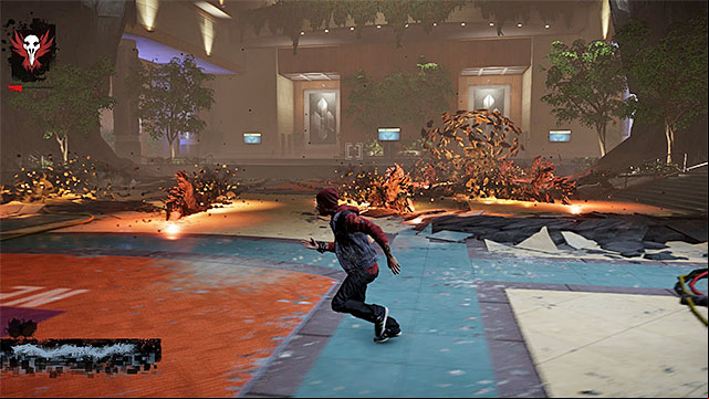 Dodge to prevent taking damage from Augustines attacks - 17b: Kill Augustine - defeating Augustine - Walkthrough - inFamous: Second Son - Game Guide and Walkthrough