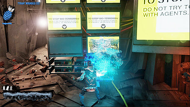 You can drain TV sets for energy - Brooke Augustine #2 - Boss fights - inFamous: Second Son - Game Guide and Walkthrough