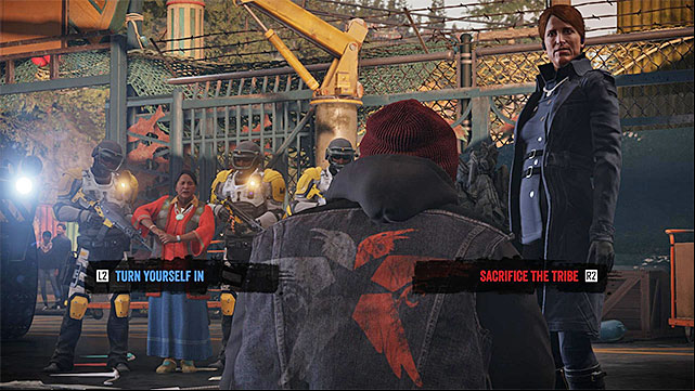 The actual karma level is mostly influenced by hey decisions, like the one from the above screenshot (the final part of the prologue) - 5. Karma - inFamous: Second Son in 10 Easy Steps - inFamous: Second Son - Game Guide and Walkthrough
