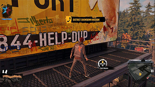 Activities mentioned above (destroying the base, doing additional tasks) have to be done until the percentage showing the influence of the D - 9. Assuming control over districts - inFamous: Second Son in 10 Easy Steps - inFamous: Second Son - Game Guide and Walkthrough