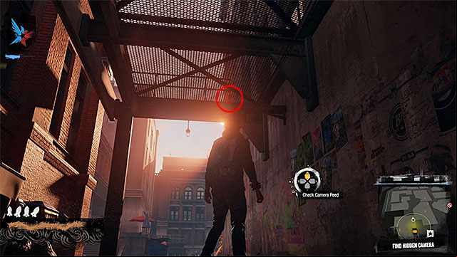 3) Hidden Camera - The camera you're looking for is located in the place shown on the above screen - Market District - more difficult activities - City - inFamous: Second Son - Game Guide and Walkthrough