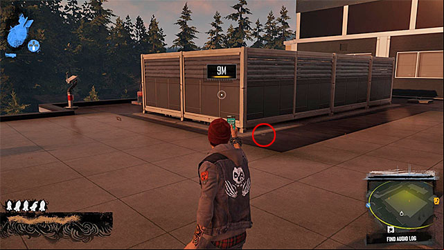 4) Audio Log - You have to get to the rooftop of a nearby building - Belltown - more difficult activities - City - inFamous: Second Son - Game Guide and Walkthrough