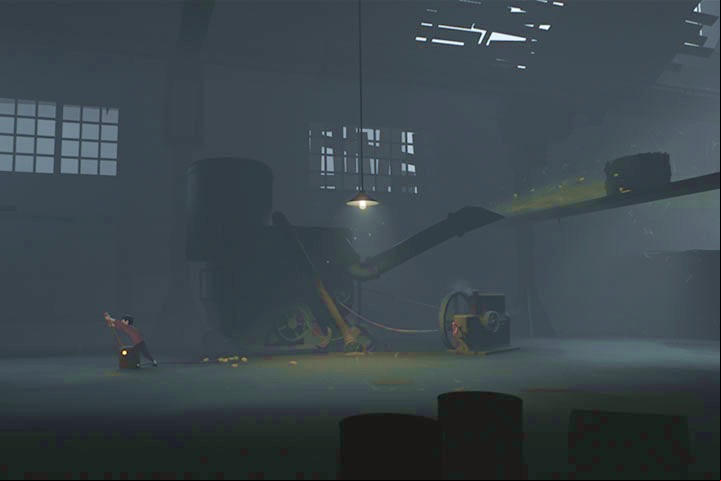 You will climb on the roof and jump from it into the cart with the dead pigs - Farm walkthrough - Walkthrough - Inside Game Guide