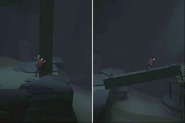 Once you start running through the cornfield, halfway you will encounter a secret hatch - How to unlock all achievements and the secret ending in Inside - Walkthrough - Inside Game Guide