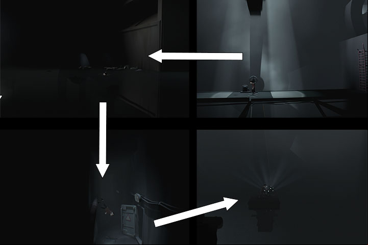 In the first, large room with gravitation turned upside down there is another secret - How to unlock all achievements and the secret ending in Inside - Walkthrough - Inside Game Guide