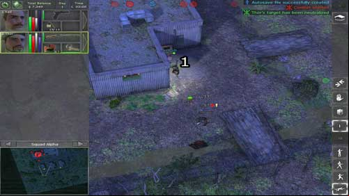 Its worth to pay attention to the patrols at the beginning of every mission - Northern Airport - For the good beginning - Jagged Alliance: Back in Action - Game Guide and Walkthrough