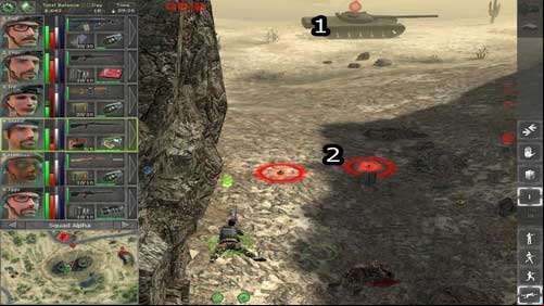 Nest step is moving mercenary with a LAW (dont pull out it yet, he has to crawl) between mentioned rocks - Remaining locations - p. 3 - Remaining locations - Jagged Alliance: Back in Action - Game Guide and Walkthrough
