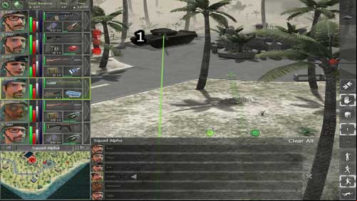 To destroy a tank, hit it from the side which requires the biggest angle revolution of the barrel (it takes a lot of time, so we should blow him up before hell be able to fire at us) - Remaining locations - p. 4 - Remaining locations - Jagged Alliance: Back in Action - Game Guide and Walkthrough