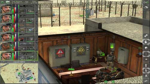 When there are no enemies in the lodges and we eliminated also all patrols, the remaining soldiers in the building we kill from an impetus - Remaining locations - p. 7 - Remaining locations - Jagged Alliance: Back in Action - Game Guide and Walkthrough