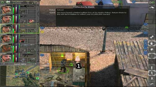 In Balime, in one of residence, we meet the Rich Kid who wants get the Da Honko Cereals (Limited Edition) - Missions - p. 3 - Missions - Jagged Alliance: Back in Action - Game Guide and Walkthrough