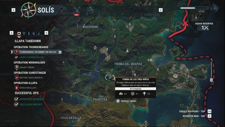 Tumba De Los Tres Ninos is in Tierra Del Qhapaq region - Tomb Tumba De Los Tres Ninos - Tomb Locations - Just Cause 4 Guide