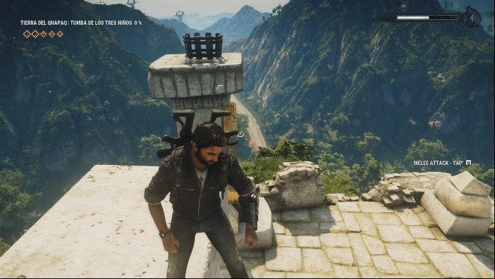 The first level is here - Tomb Tumba De Los Tres Ninos - Tomb Locations - Just Cause 4 Guide