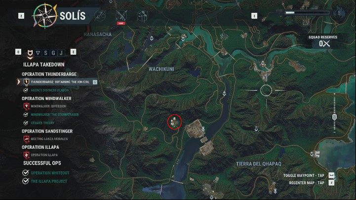 Tumba De Las Esposa is in Wachikuni region, near Academia Wanay - Tomb Tumba De Las Esposa - Tomb Locations - Just Cause 4 Guide