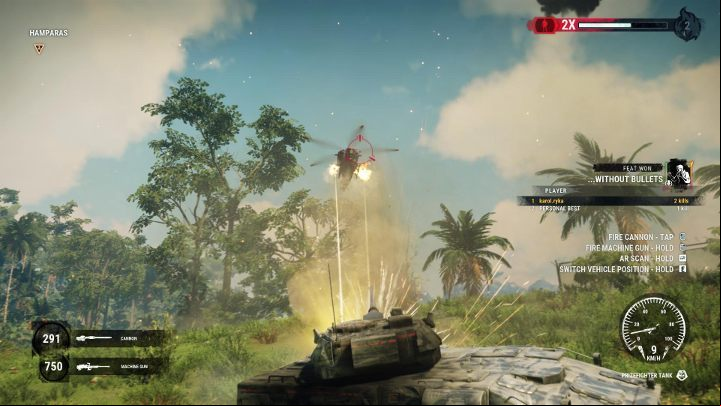 Military vehicles are also great for eliminating enemies. - Combat in Just Cause 4 - Basics - Just Cause 4 Guide
