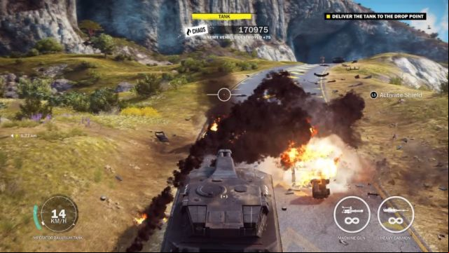 that the tank you just hijacked isnt invulnerable. - An Act of Piracy - Walkthrough - Just Cause 3 - Game Guide and Walkthrough