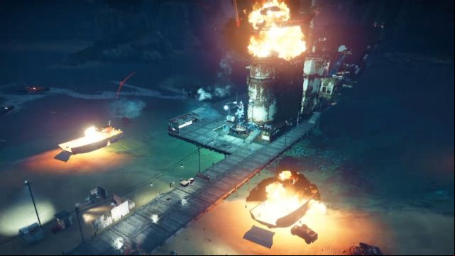 The EMP device allows you to get rid of all the enemy vehicles on the battlefield. - Abandon Ship - Walkthrough - Just Cause 3 - Game Guide and Walkthrough