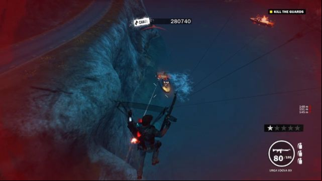 The enemies on the boat can be taken care off by throwing grenades on them from the air. - Electromagnetic Pulse - Walkthrough - Just Cause 3 - Game Guide and Walkthrough