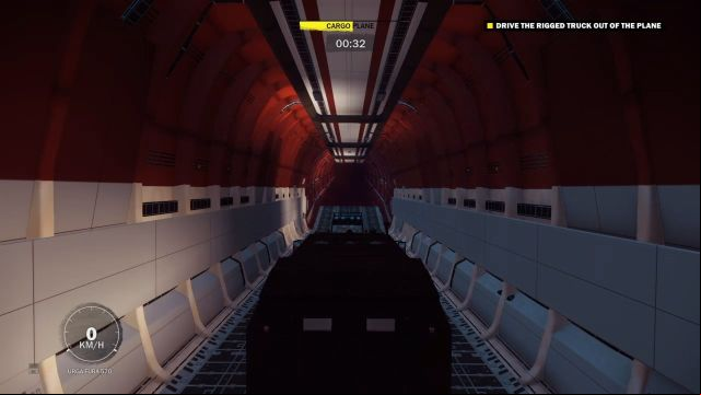 Drive the car outside of the cargo bay to end the mission. - Bavarium On a Plane - Walkthrough - Just Cause 3 - Game Guide and Walkthrough