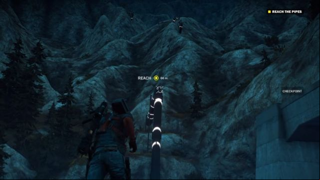 Just like before, you must go along the pipeline. - Bavarium Blackout - Walkthrough - Just Cause 3 - Game Guide and Walkthrough