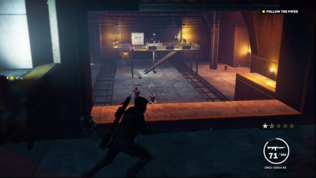 Grenades are extremely effective against enemies in the underground facility. - Bavarium Blackout - Walkthrough - Just Cause 3 - Game Guide and Walkthrough
