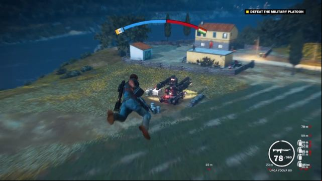 One of the two anti-aircraft SAMs, which must be captured. - The Shatterer of Worlds - Walkthrough - Just Cause 3 - Game Guide and Walkthrough