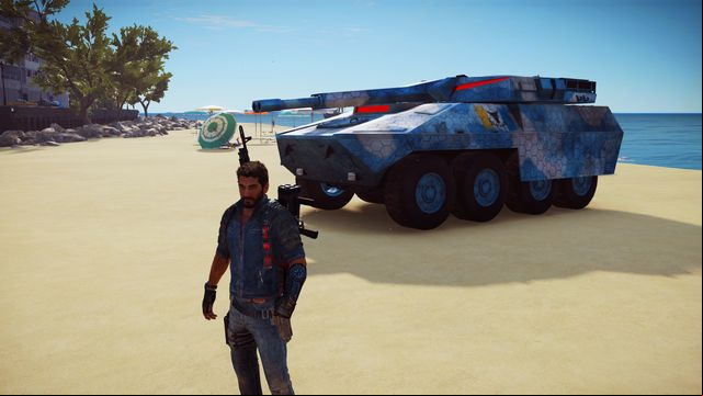 BAVARIUM TANK - Unique vehicles - Equipment - Just Cause 3 - Game Guide and Walkthrough