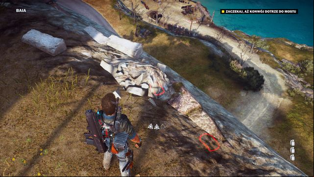 Check the position of the convoy and activate the explosives at the right time. - Time for an Upgrade - Walkthrough - Just Cause 3 - Game Guide and Walkthrough