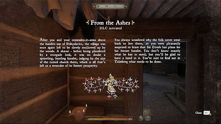 The content of From the Ashes is not available from the very beginning - Kingdom Come Deliverance: How to unlock From the Ashes DLC? - From the Ashes DLC - Kingdom Come Deliverance Game Guide