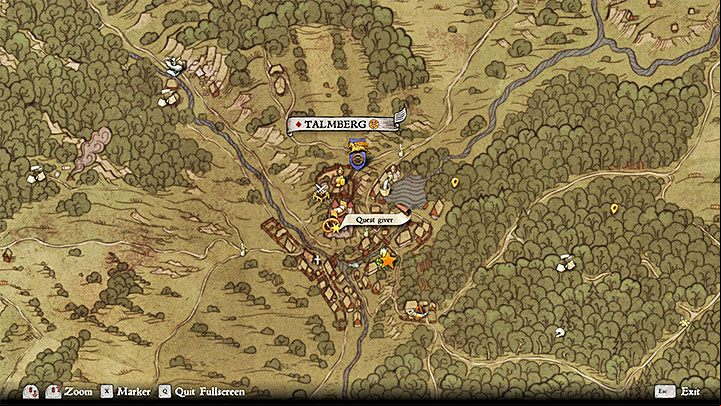 If you have met the requirements to unlock From the Ashes, there will be a new quest mark located on the map in Talmberg (check the above screenshot) - it indicates a person, who is Sir Divish - Kingdom Come Deliverance: How to unlock From the Ashes DLC? - From the Ashes DLC - Kingdom Come Deliverance Game Guide