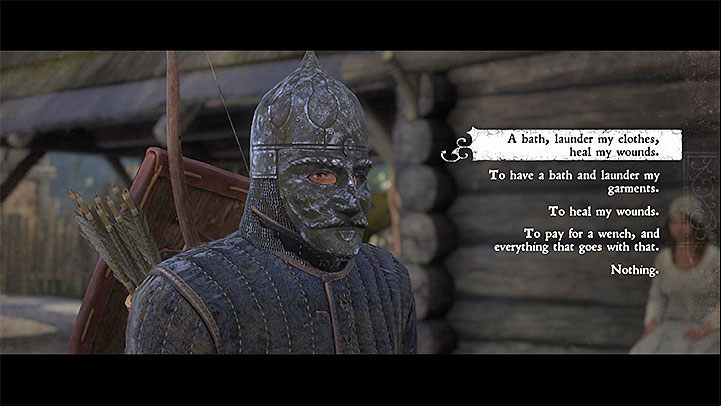 Another way of taking care of Henrys state of being is to visit bath houses (they can be found in most of the villages) - Kingdom Come Deliverance: Beginners Guide - Basics - Kingdom Come Deliverance Game Guide