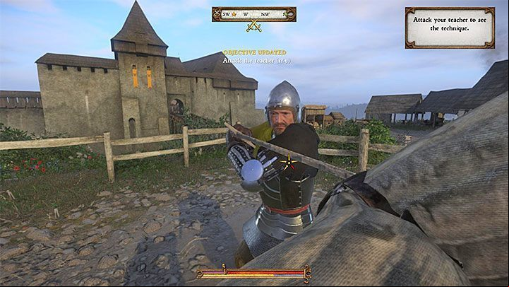 Swinging your sword blindly isnt a good idea in Kingdom Come: Deliverance - Kingdom Come Deliverance: Combat Guide - Basics - Kingdom Come Deliverance Game Guide