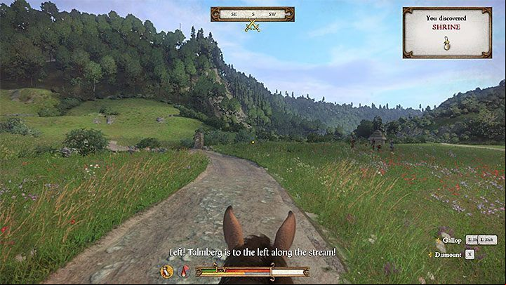 Get on any of the horses available in the cottage and resume your escape - Kingdom Come Deliverance: Run - Main quests - Kingdom Come Deliverance Game Guide