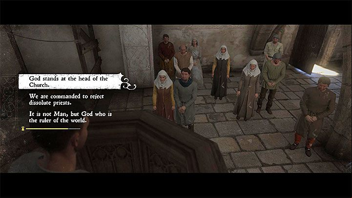 Watch the cut-scene that depicts the executioners arrival - Kingdom Come Deliverance: Mysterious Ways - Main quests - Kingdom Come Deliverance Game Guide