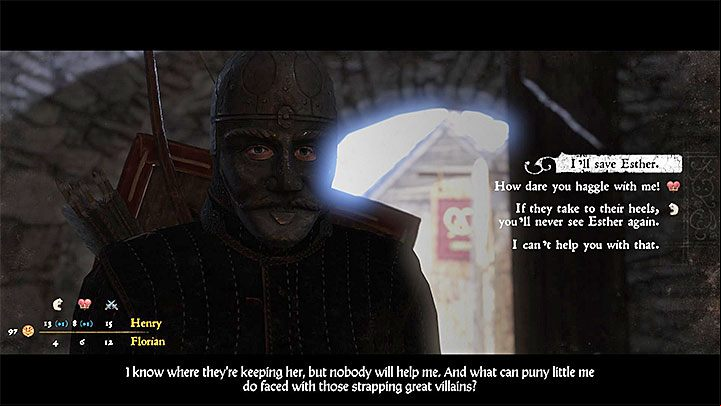 After concluding any of the two branches of the investigation, you can meet Tobias Feyfar (this time in Sasau) - Kingdom Come Deliverance: All that Glisters - Main quests - Kingdom Come Deliverance Game Guide