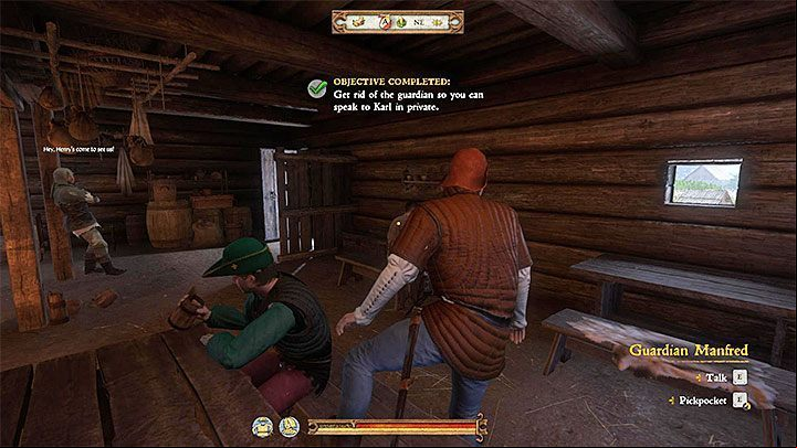 After a short conversation you learn that he cant speak with Henry in private because he is accompanied by a guardian - Kingdom Come Deliverance: Poverty, Chastity and Obedience - Main quests - Kingdom Come Deliverance Game Guide