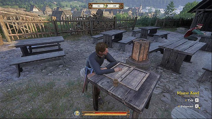 The plan here is to cut Karel from all his gold, due to which he wont be able to pay up - Kingdom Come Deliverance: Rocketeer - Main quests - Kingdom Come Deliverance Game Guide