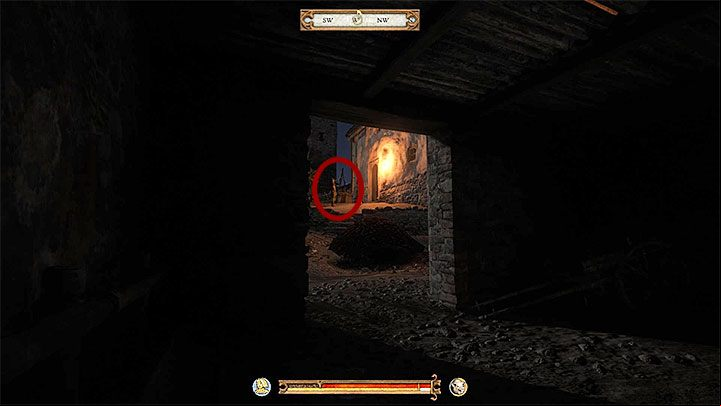 Go back near Konrads building and enter the shed shown on the top picture above - Kingdom Come Deliverance: Rocketeer - Main quests - Kingdom Come Deliverance Game Guide