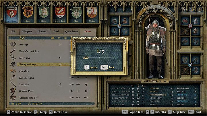 Stand in a place where a nightingales song is the loudest - Kingdom Come Deliverance: Side quests in Rattay - Side quests - Kingdom Come Deliverance Game Guide