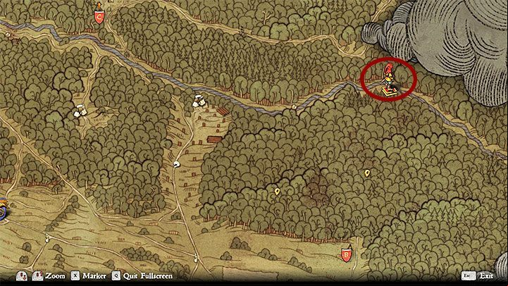 You can locate the Wolflins camp by asking for the help of a peasant from a northern farm, following blood traces from the southern farm or searching the area yourself - Kingdom Come Deliverance: Side quests in Rattay - Side quests - Kingdom Come Deliverance Game Guide