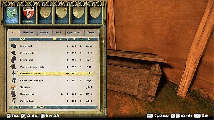 Travel east of Rattay where an executioner from Kuttenberg has stopped temporarily - Kingdom Come Deliverance: Side quests in Rattay - Side quests - Kingdom Come Deliverance Game Guide