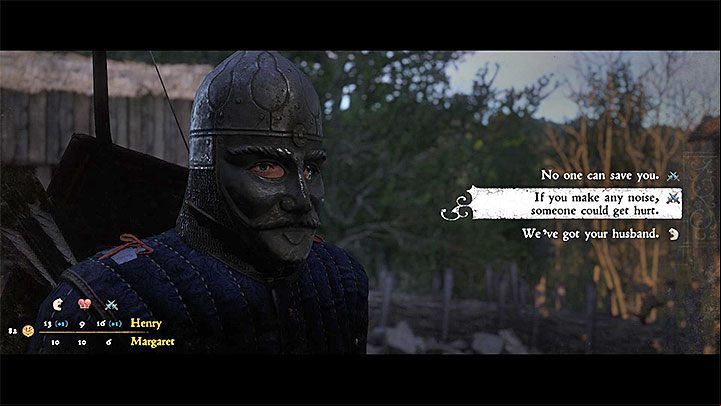 Hares plan assumes kidnapping Margaret - the Hunters wife from Talmberg - Kingdom Come Deliverance: Side quests in Talmberg - Side quests - Kingdom Come Deliverance Game Guide