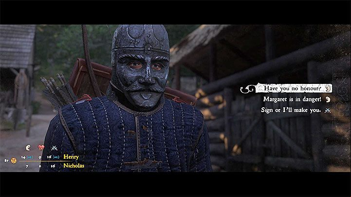After returning with Margaret to the hiding place of Hanekin Hare, listen to the next part of the plan - Kingdom Come Deliverance: Side quests in Talmberg - Side quests - Kingdom Come Deliverance Game Guide