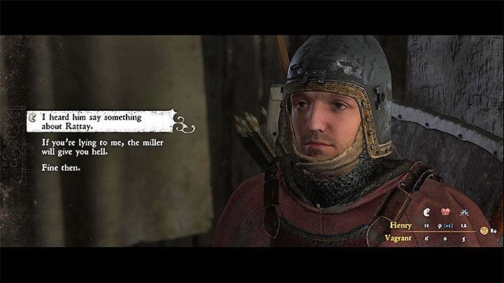 Get back to the captive and speak with the vagabond - Kingdom Come Deliverance: Side quests in Ledetchko - Side quests - Kingdom Come Deliverance Game Guide