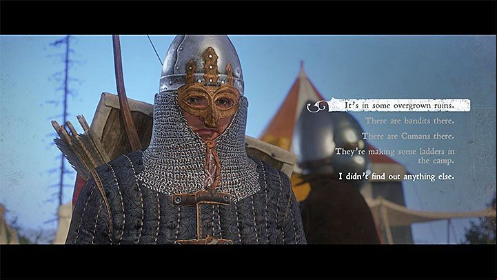 After finishing your reconnaissance, you should go back to an allied commander and give him your report - How to prepare for bigger battles and act during them? - FAQ - Kingdom Come Deliverance Game Guide