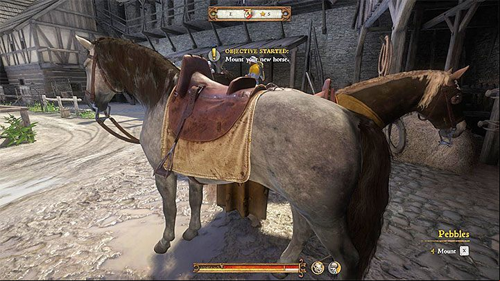 This horse will be useful in the very next main quest - The Hunt Begins - How to get your first horse in Kingdom Come Deliverance? - FAQ - Kingdom Come Deliverance Game Guide